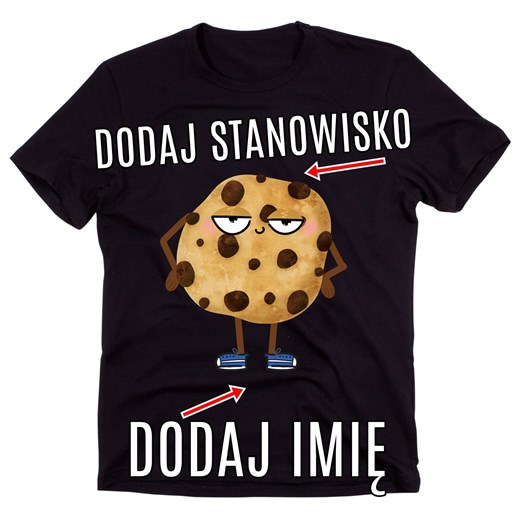 KOSZULKI DLA KOLEGÓW Z PRACY NA DZIEŃ CHŁOPAKA - DODAJ STANOWISKO IMIĘ ze sklepu Time For Fashion w kategorii T-shirty męskie - zdjęcie 175638899