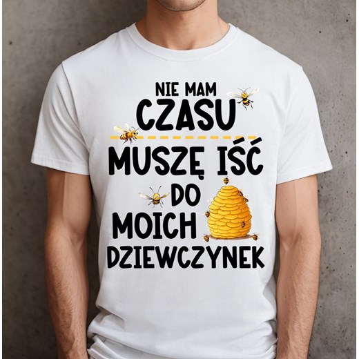 Koszulka dla pszczelarza ze sklepu Time For Fashion w kategorii T-shirty męskie - zdjęcie 175641525