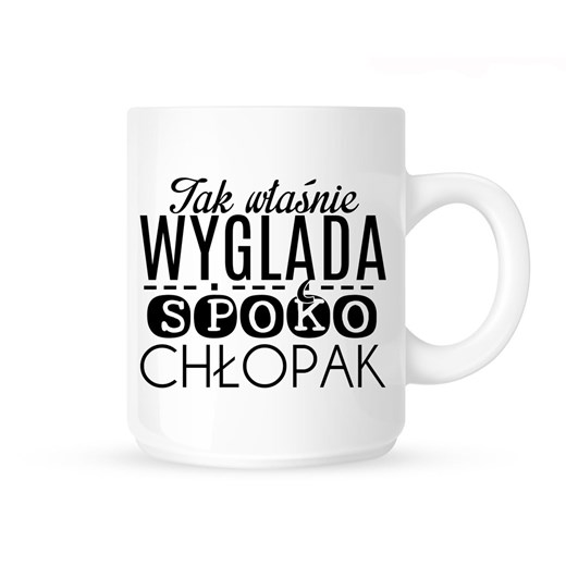 Kubek "Tak właśnie wygląda spoko chłopak" ze sklepu Time For Fashion w kategorii Kubki - zdjęcie 175643706