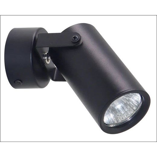 Czarny metalowy regulowany kinkiet - Z074-Egip Lumes One Size Edinos.pl