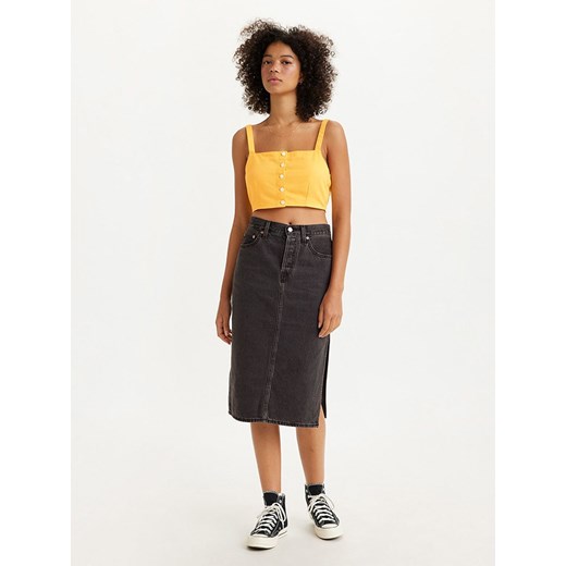 Czarna spódnica Levi's midi 