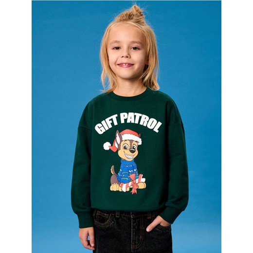 Sinsay - Bluza Psi Patrol - zielony ze sklepu Sinsay w kategorii Bluzy dziewczęce - zdjęcie 175648026