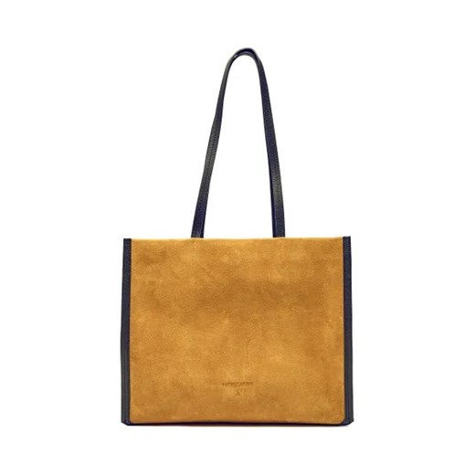 Shopper bag Patrizia Pepe skórzana 