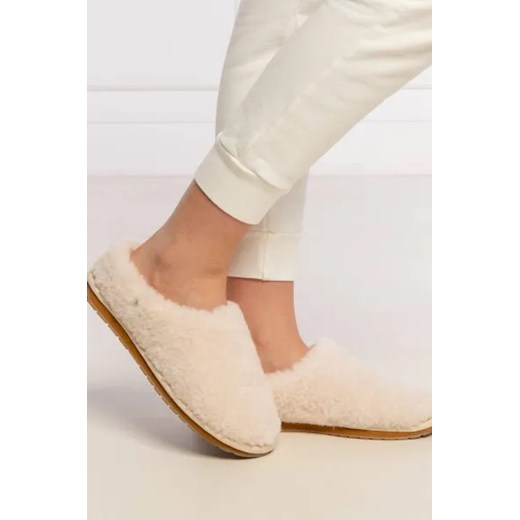 EMU Australia Wełniane obuwie domowe Joy Teddy | z dodatkiem skóry Emu Australia 39 promocyjna cena Gomez Fashion Store