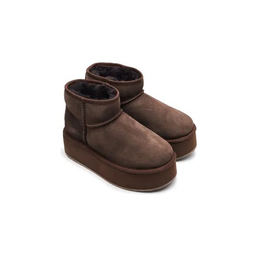 EMU Australia Skórzane śniegowce Stinger | z dodatkiem wełny Emu Australia 41 Gomez Fashion Store okazja