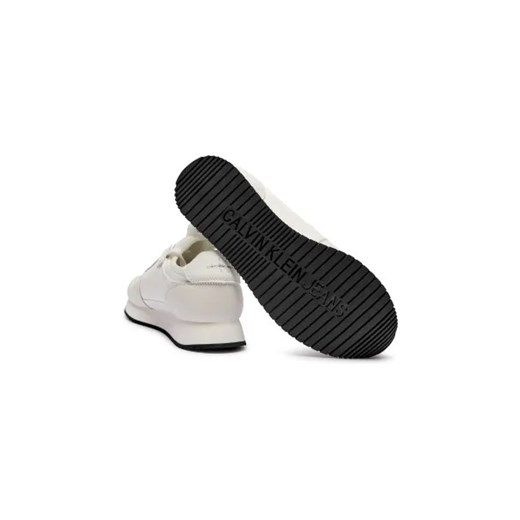 Buty sportowe męskie Calvin Klein białe ze skóry