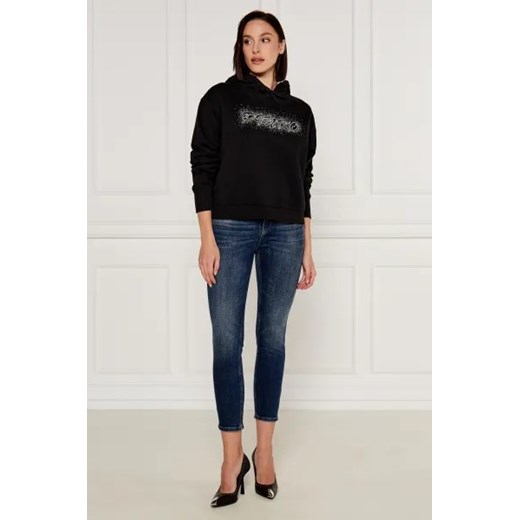 Bluza damska czarna Pinko casual