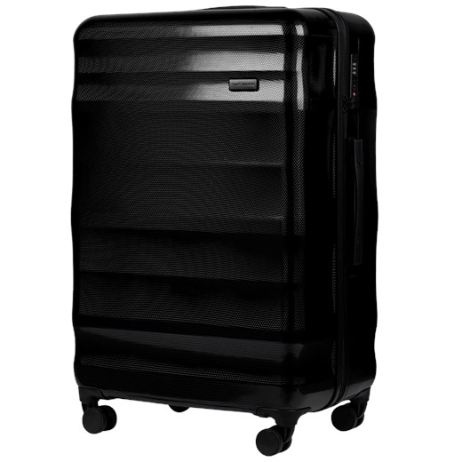 Walizka DUŻA WINGS PC VULTURE 28" BLACK ze sklepu WINGS w kategorii Walizki - zdjęcie 175651327