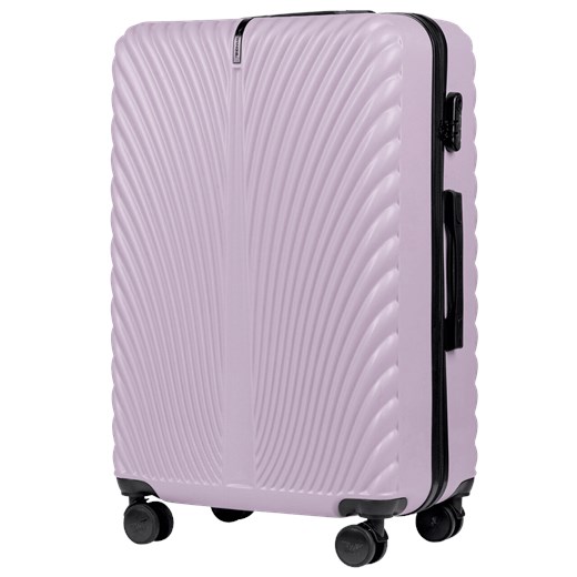 Walizka DUŻA WINGS SWAN 28" PURPLE ze sklepu WINGS w kategorii Walizki - zdjęcie 175651386