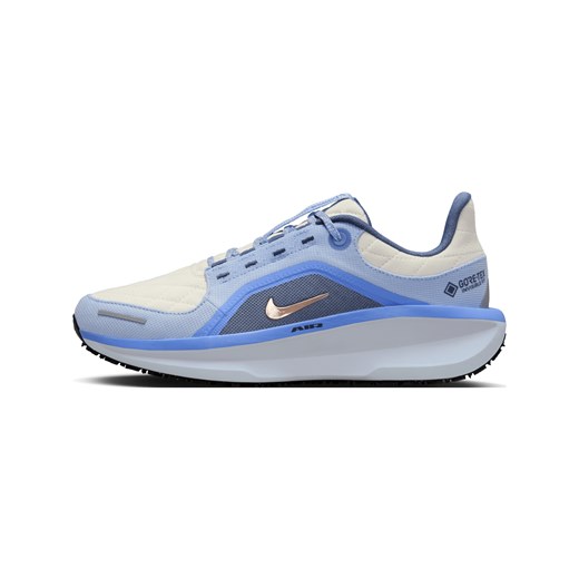 Buty sportowe damskie Nike do biegania płaskie gore-tex wiązane