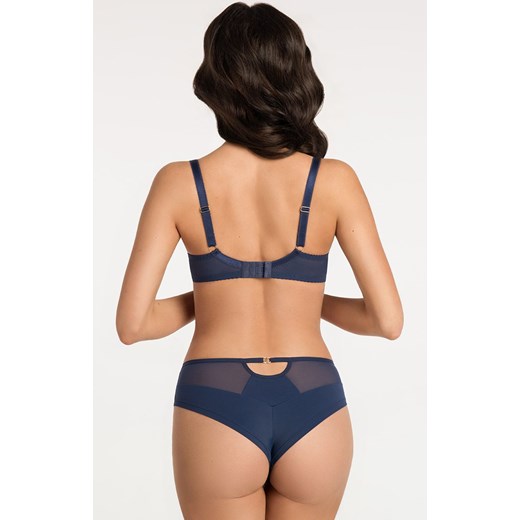 Gorsenia figi damskie brazyliany granatowe Aria K878, Kolor granatowy, Rozmiar S, Gorsenia ze sklepu Intymna w kategorii Majtki damskie - zdjęcie 175653829