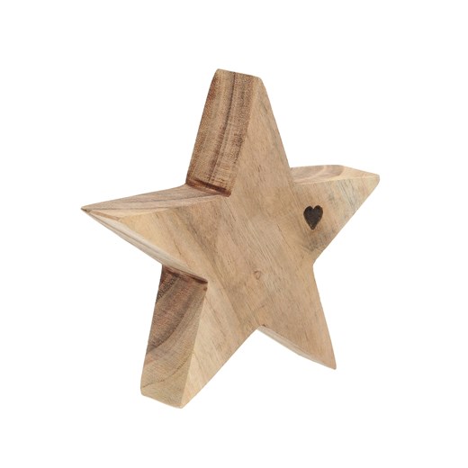 Dekoracja Wooden Star I 15x4x15 cm ze sklepu dekoria.pl w kategorii Dekoracje bożonarodzeniowe - zdjęcie 175655706