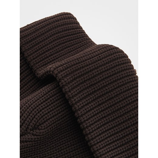 Reserved - Czapka beanie - ciemnobrązowy Reserved ONE SIZE Reserved