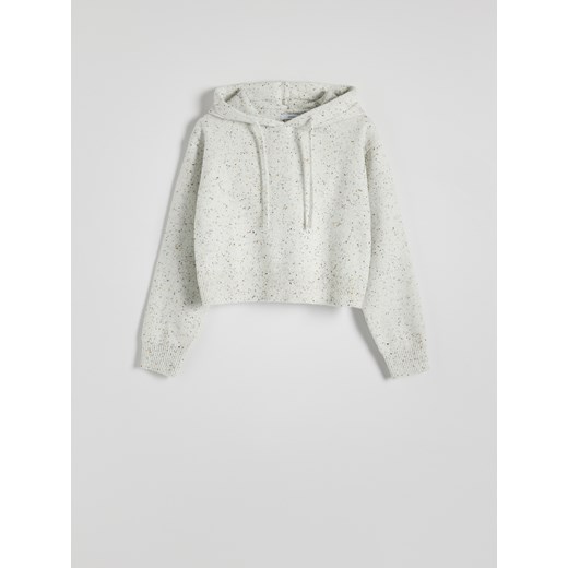 Reserved - Sweter z kapturem - wielobarwny Reserved L Reserved