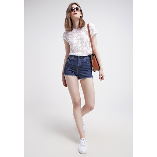 Even&Odd Tshirt basic white zalando  bawełna