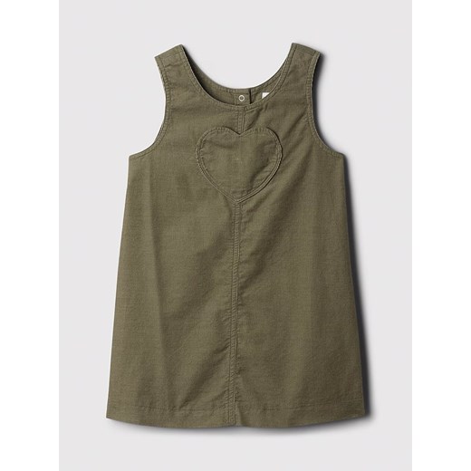 GAP Sukienka w kolorze khaki ze sklepu Limango Polska w kategorii Sukienki dziewczęce - zdjęcie 175664438