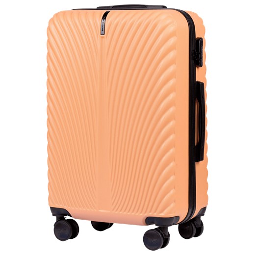 Walizka Średnia WINGS SWAN 24" PEACH ze sklepu WINGS w kategorii Walizki - zdjęcie 175665719