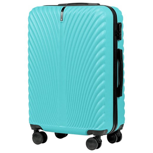 Walizka Średnia WINGS SWAN 24" LIGHT BLUE ze sklepu WINGS w kategorii Walizki - zdjęcie 175665725
