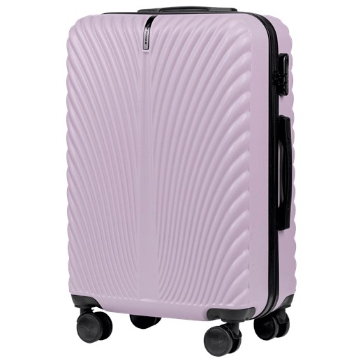 Walizka Średnia WINGS SWAN 24" PURPLE ze sklepu WINGS w kategorii Walizki - zdjęcie 175665728