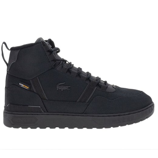 Buty Lacoste T-Clip Mid Trainers 748SMA0040-02H - czarne ze sklepu streetstyle24.pl w kategorii Buty zimowe męskie - zdjęcie 175668168