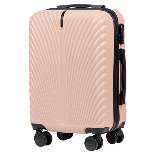Walizka KABINOWA WINGS SWAN 20" PINK ze sklepu WINGS w kategorii Walizki - zdjęcie 175670036