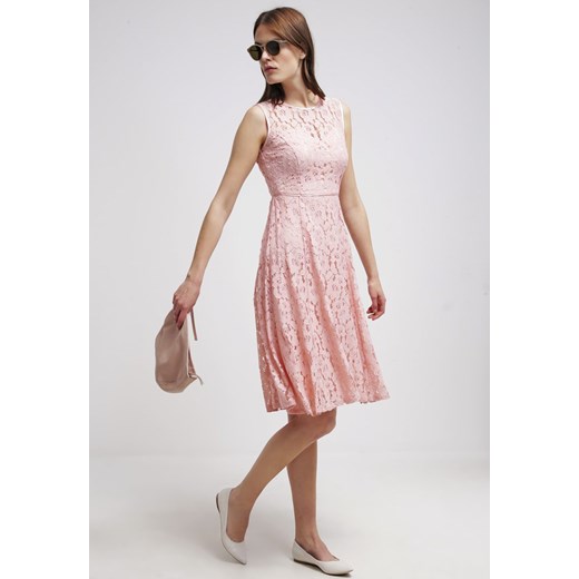 Dorothy Perkins Sukienka letnia blush zalando bez wzorów/nadruków