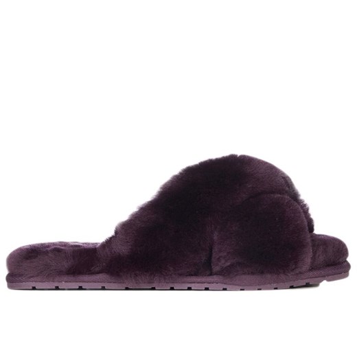 Klapki Emu Australia Mayberry W11573PLUM - fioletowe ze sklepu streetstyle24.pl w kategorii Klapki damskie - zdjęcie 175672558
