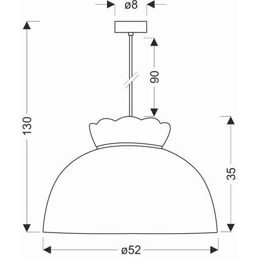 Lampa wisząca Lumes