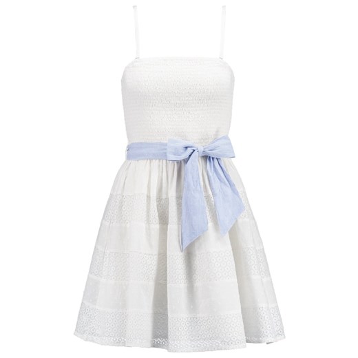 ONLY ONLCRISPY Sukienka letnia antique white zalando  abstrakcyjne wzory
