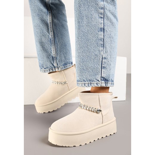 Śniegowce damskie Born2be casualowe 