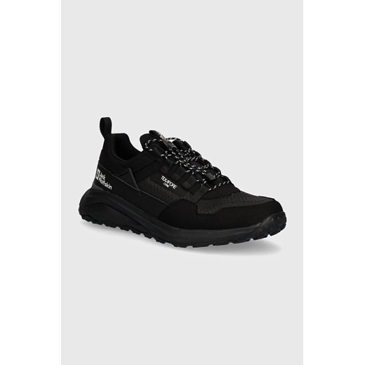 Jack Wolfskin buty Dromoventure Athletic Texapore Low męskie kolor czarny A63297 ze sklepu ANSWEAR.com w kategorii Buty trekkingowe męskie - zdjęcie 175682559