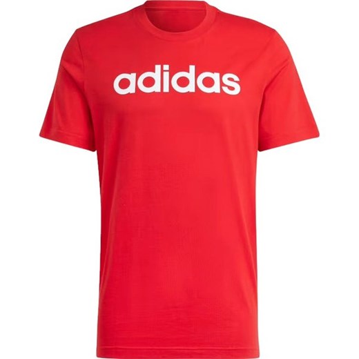 Koszulka męska Essentials Single Jersey Linear Embroidered Logo Adidas ze sklepu SPORT-SHOP.pl w kategorii T-shirty męskie - zdjęcie 175686449