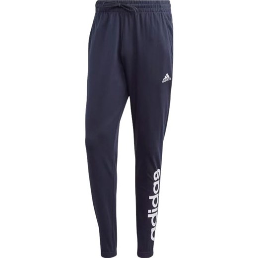 Spodnie dresowe męskie Essentials Single Jersey Tapered Elasticized Cuff Adidas ze sklepu SPORT-SHOP.pl w kategorii Spodnie męskie - zdjęcie 175686646