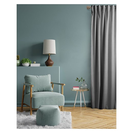 Chic Home Zasłona w kolorze szarym - 270 x 140 cm ze sklepu Limango Polska w kategorii Zasłony - zdjęcie 175687138
