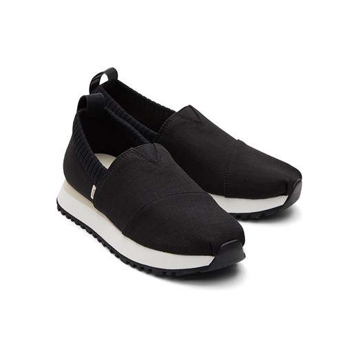 TOMS Slippersy w kolorze czarnym ze sklepu Limango Polska w kategorii Buty sportowe damskie - zdjęcie 175687428