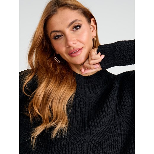 Sinsay - Sweter - czarny Sinsay XL Sinsay