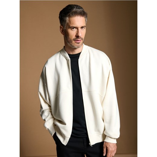 Sinsay - Bluza rozpinana - kremowy Sinsay M Sinsay