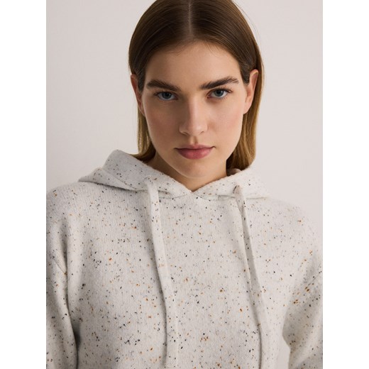 Reserved - Sweter z kapturem - wielobarwny Reserved M Reserved