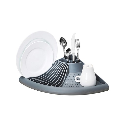 Wenko Suszarka w kolorze szarym do naczyń - 37,5 x 10,5 x 37,5 cm ze sklepu Limango Polska w kategorii Akcesoria kuchenne - zdjęcie 175699416