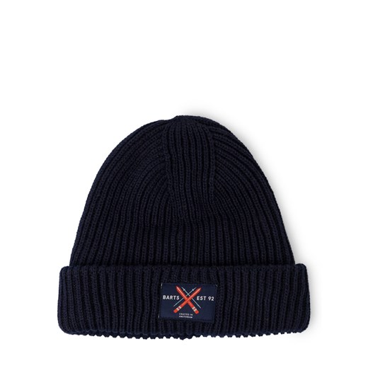 Barts Czapka męska - Luuke Beanie Mężczyźni Sztuczne włókno granatowy jednolity ze sklepu vangraaf w kategorii Czapki zimowe męskie - zdjęcie 175700047
