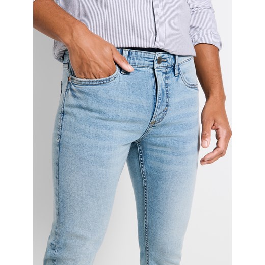 Sinsay - Jeansy super skinny - niebieski Sinsay 34/34 Sinsay