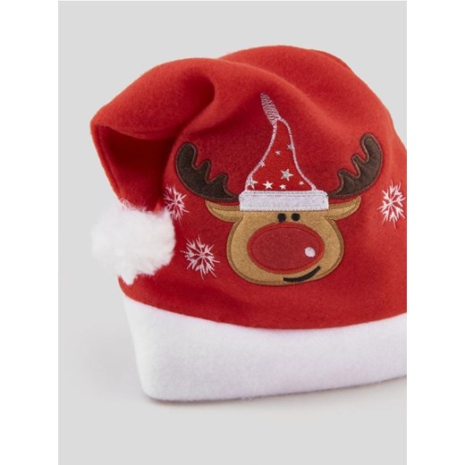 Sinsay - Czapka świąteczna - czerwony Sinsay One Size Sinsay