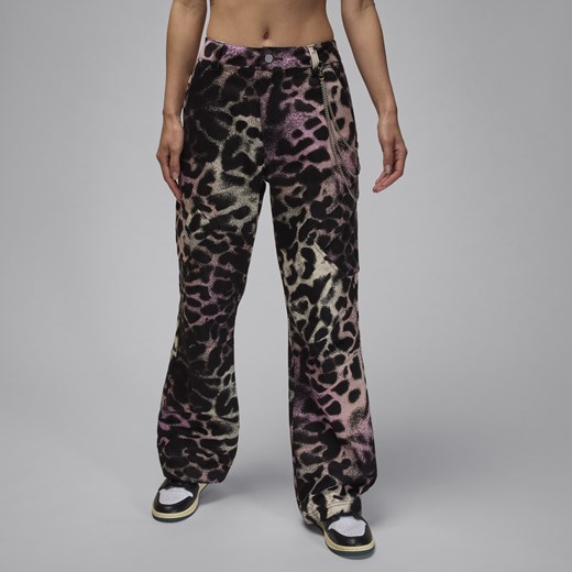 Damskie spodnie z nadrukiem Jordan Chicago - Różowy Jordan XS (EU 32-34) Nike poland