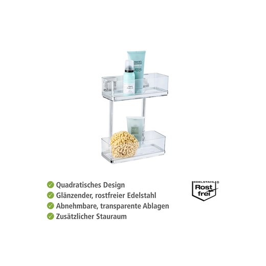 Wenko Półka ścienna - 25,5 x 32,5 x 14 cm Wenko onesize promocja Limango Polska