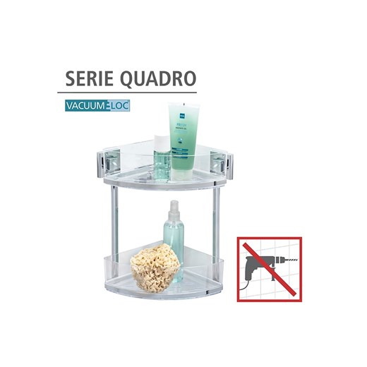 Wenko Regał narożny "Quadro" - 28 x 32,5 x 19,5 cm Wenko onesize promocja Limango Polska