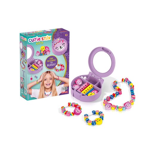 BloPens Zestaw kreatywny &quot;Cutie Stix Cats&quot; w kolorze fioletowym - 6+ ze sklepu Limango Polska w kategorii Zabawki - zdjęcie 175706267