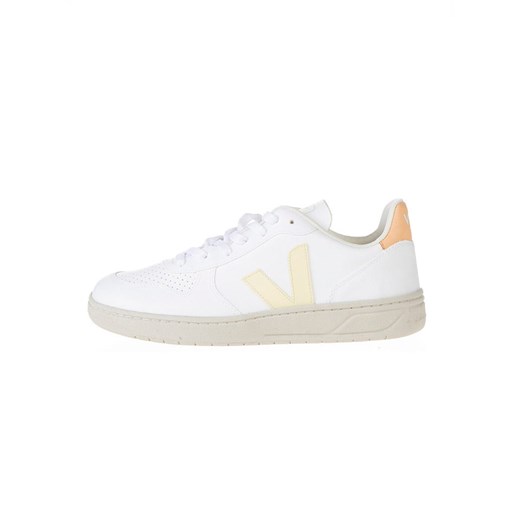 Veja Sneakersy &quot;V 10&quot; w kolorze biało-pomarańczowym ze sklepu Limango Polska w kategorii Buty sportowe damskie - zdjęcie 175706858