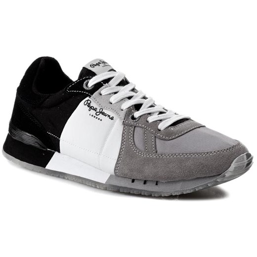 Sneakersy PEPE JEANS - Tinker Jack PMS30086 Middle Grey 925 eobuwie-pl  