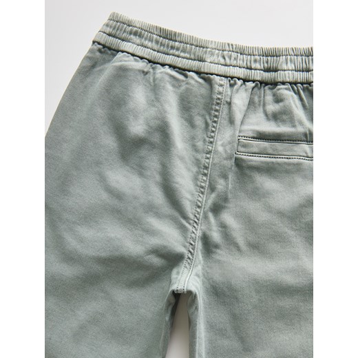 Reserved - Wysokoelastyczne spodnie regular - zielony Reserved 164 (13 lat) Reserved