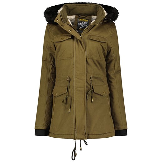 ANAPURNA Parka &quot;Celestana&quot; w kolorze khaki ze sklepu Limango Polska w kategorii Kurtki damskie - zdjęcie 175715776